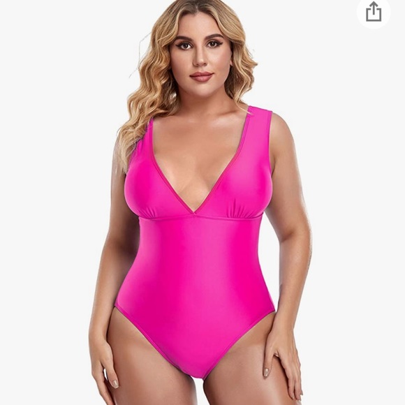 Swim Hot Pink Swimsuit Poshmark